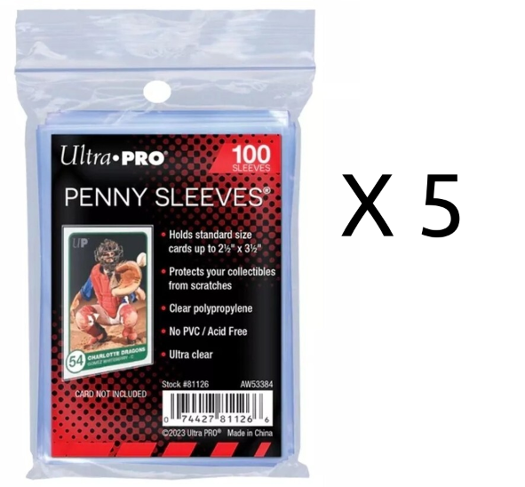 Ultra PRO penny sleeve bustine morbide standard 100 pezzi