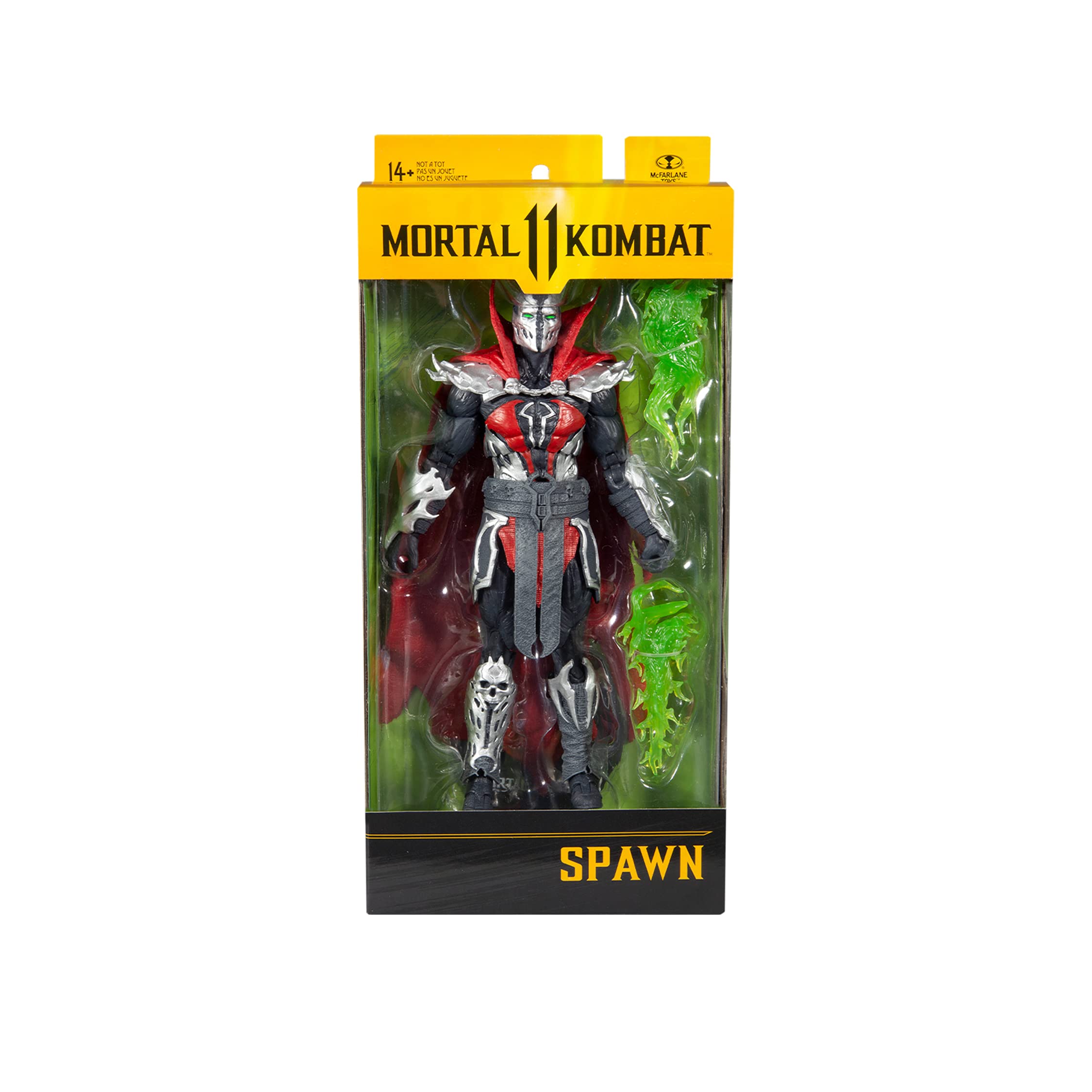 McFarlane Mortal Kombat Malefik Spawn Action Figure 18cm Fiamme