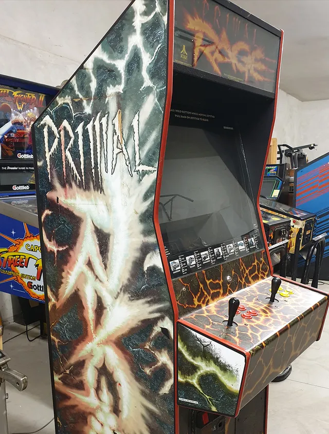Arcade Story Anni 90 Primal Rage gioco arcade picchiaduro 1994