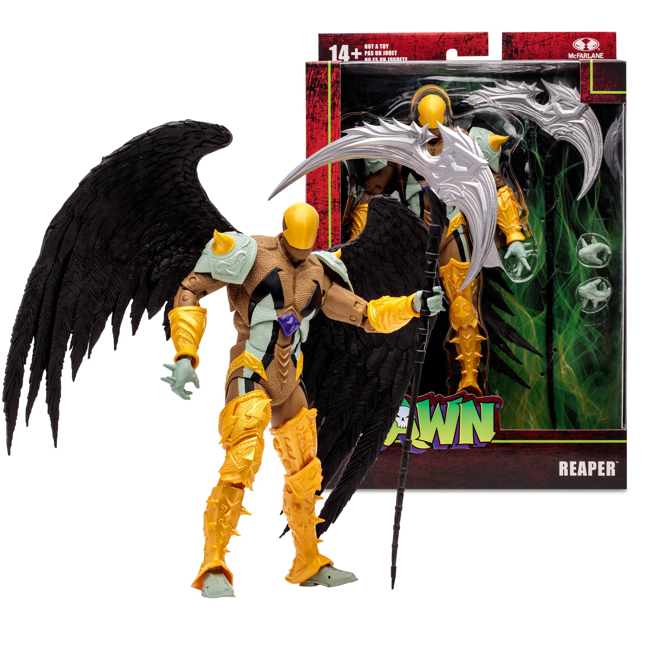 McFarlane Spawn Mietitore action figure 17,7 cm con base