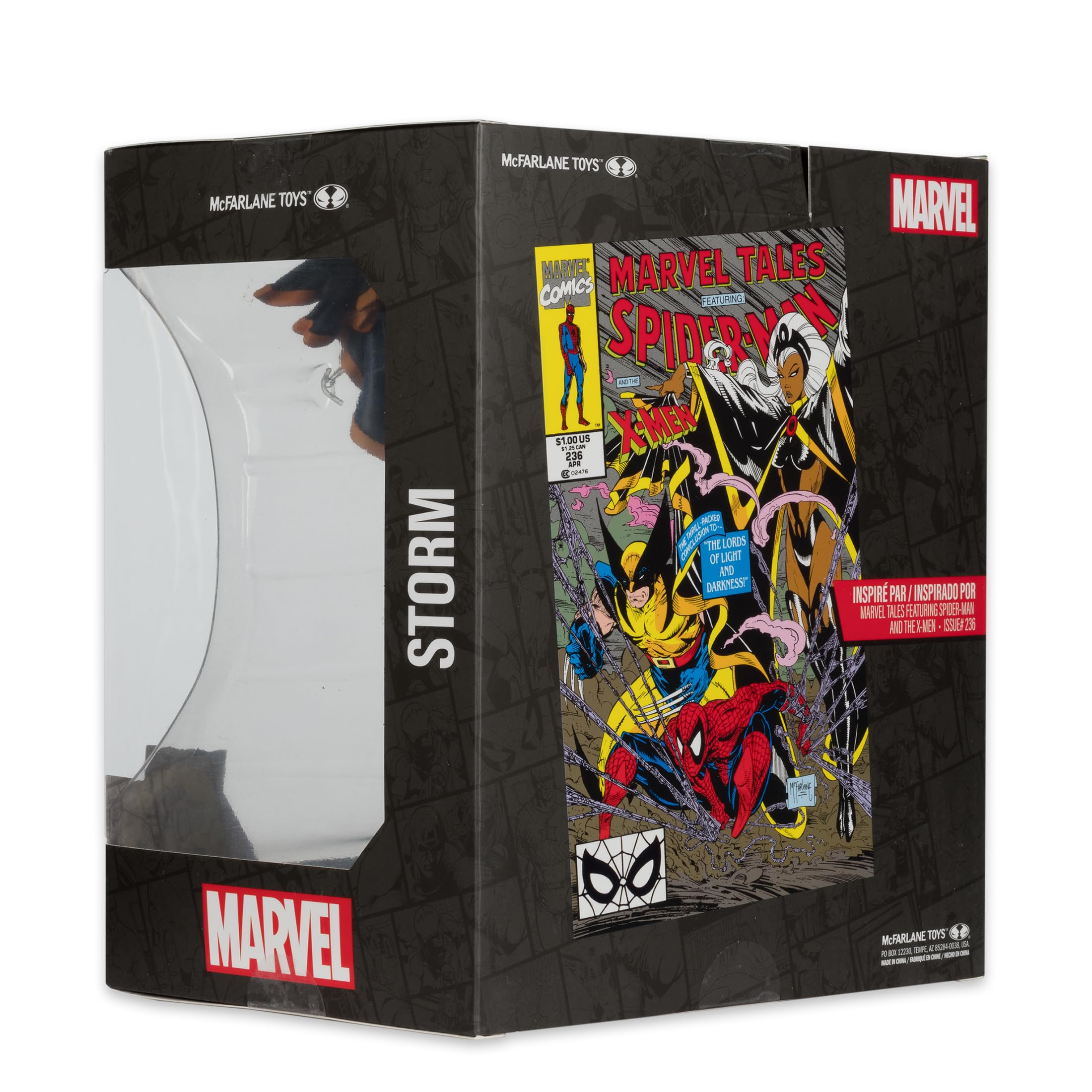 McFarlane Marvel Storm Marvel Tales 236 statua 1:10 con scena