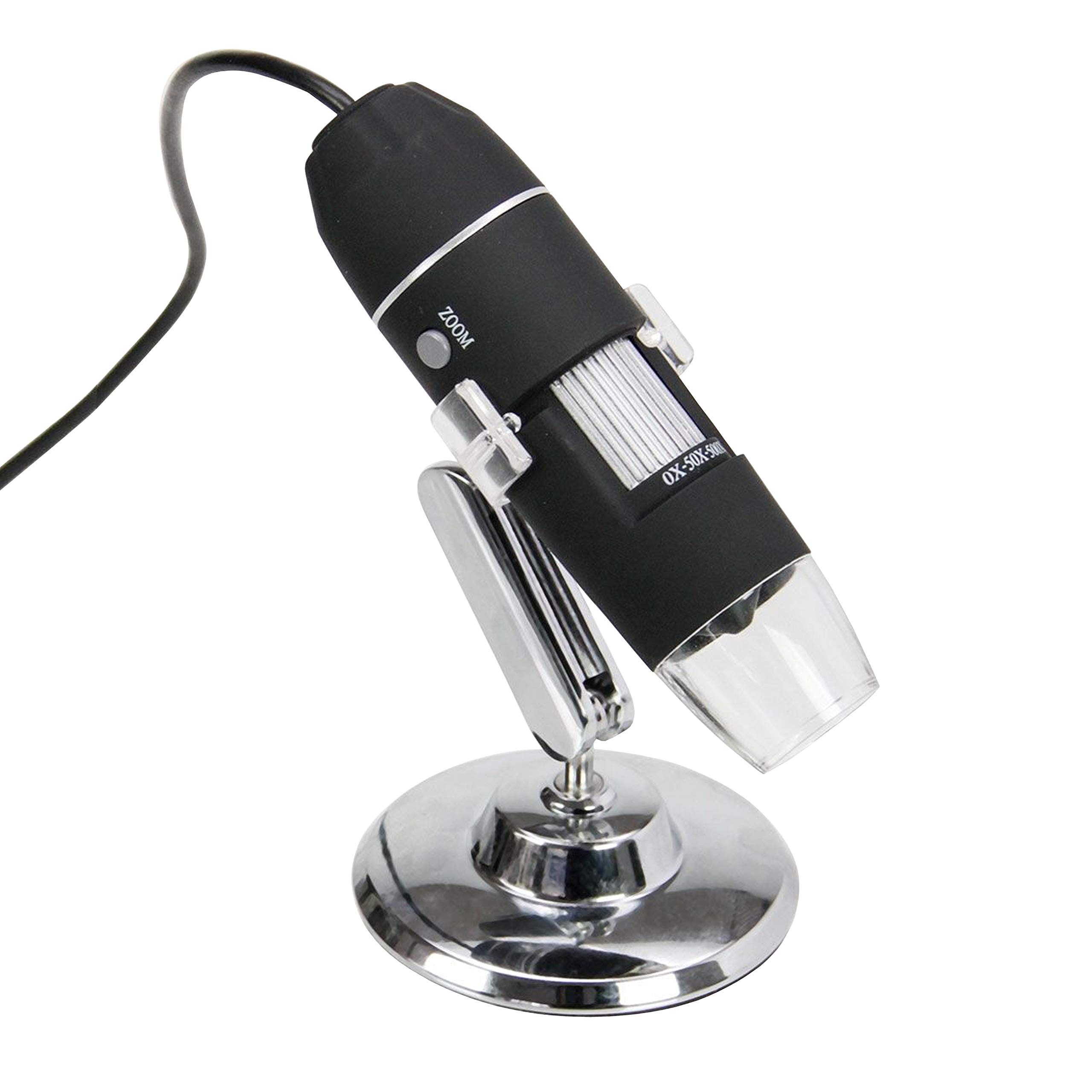 Safe 9757 Microscopio Digitale USB 500x 8 LED Monete
