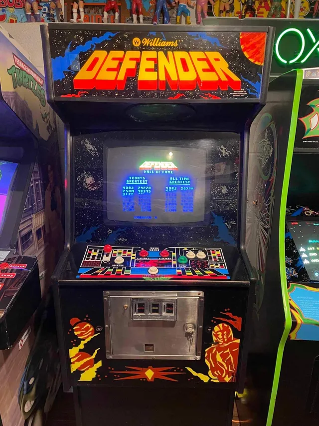 Arcade Story Sparatutto Defender cabinato arcade 1980 Williams