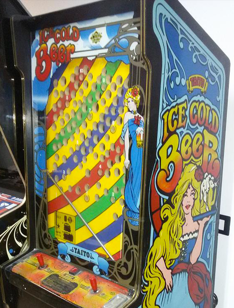 Arcade Story Ice Cold Beer Cabinato Taito Vintage 1983