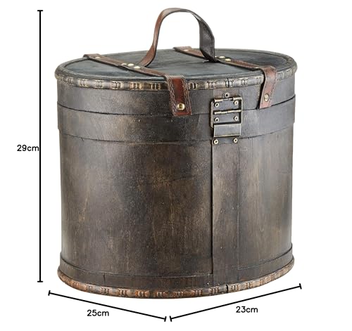 Safe Sammelboxen Schatzkiste Holz Maxi rotonda 29 cm