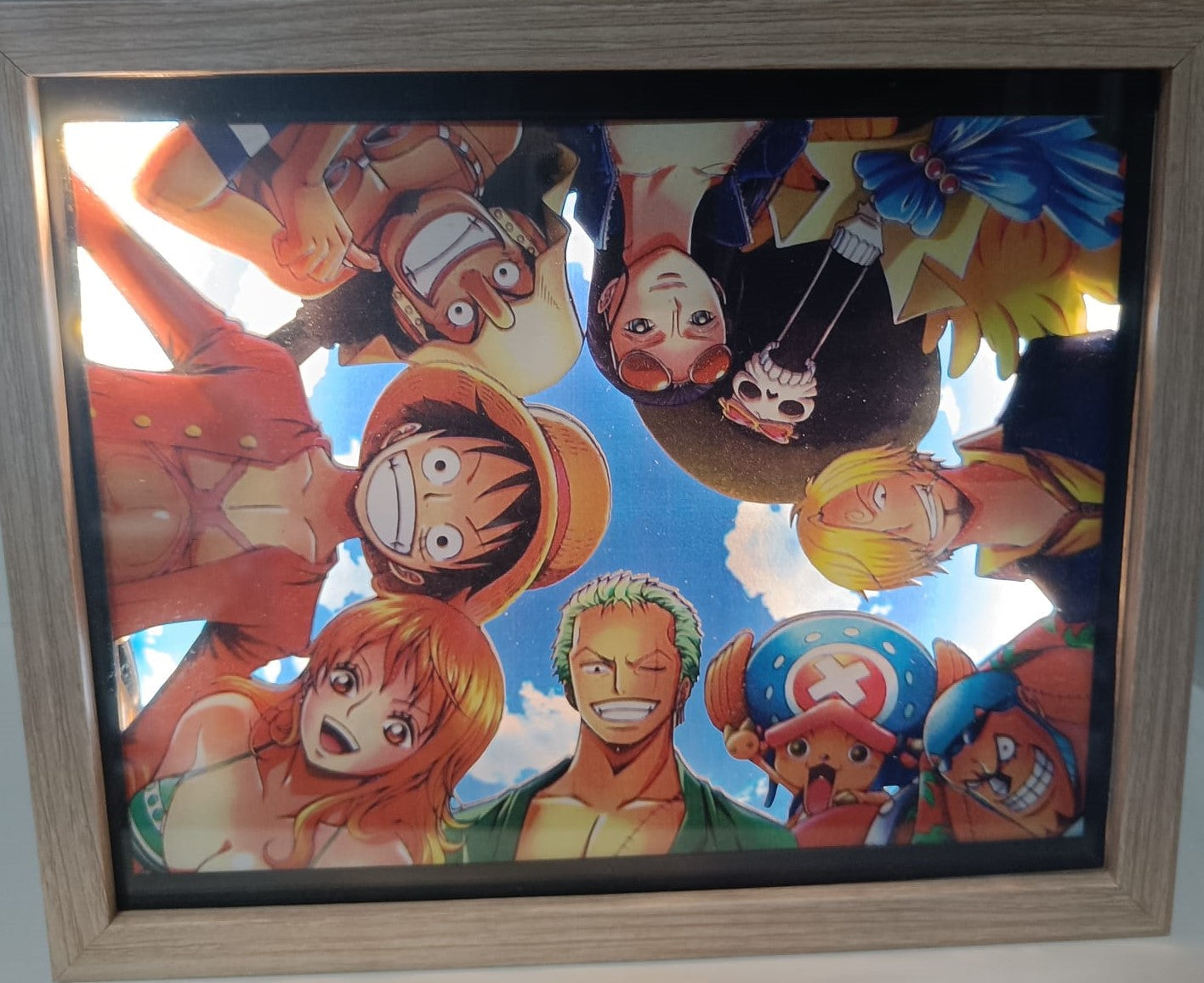 L'Atelier di Zelda Mondi di Luce One Piece Crew lightbox ciurma