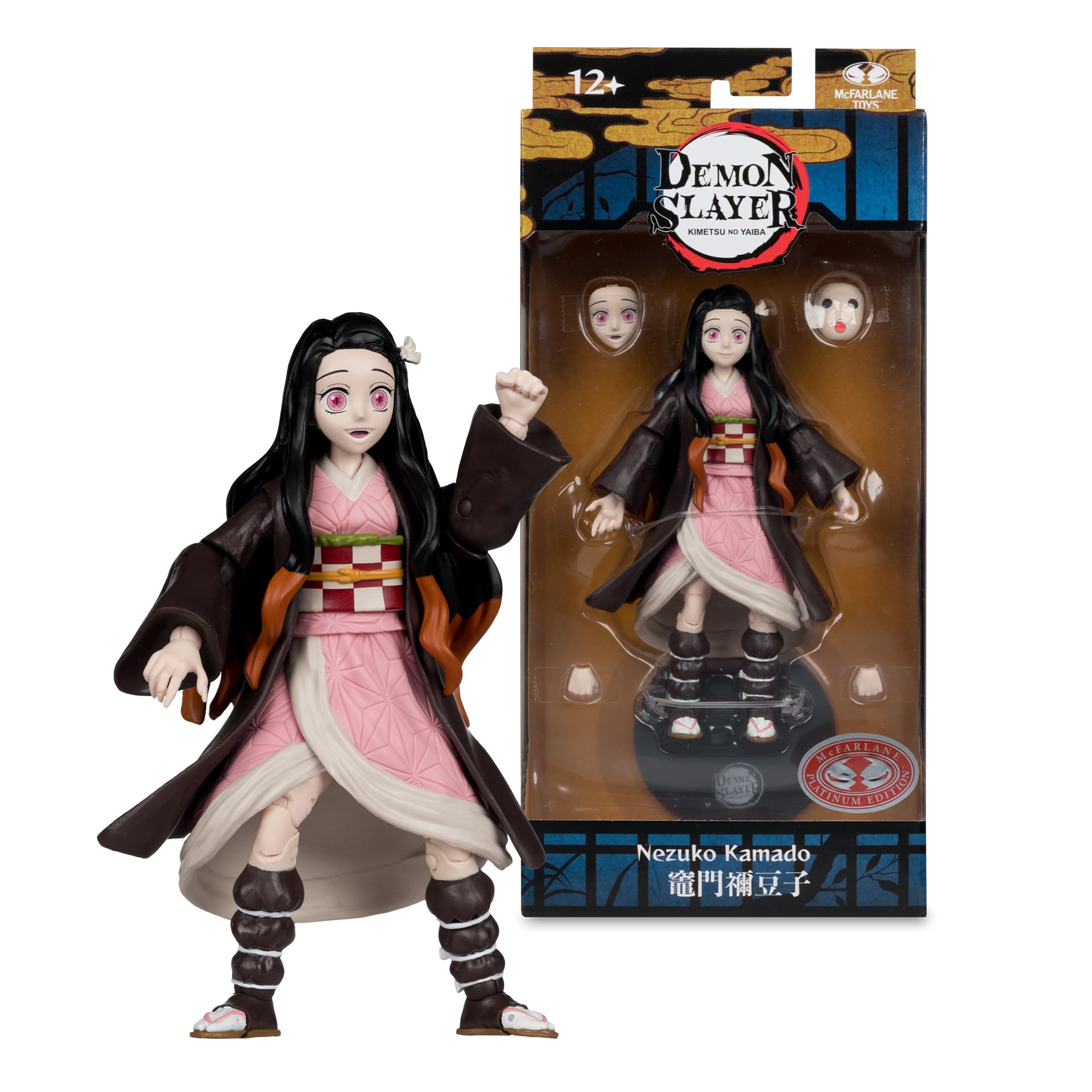 McFarlane Demon Slayer Nezuko Kamado Platinum Edition action figure 14 cm