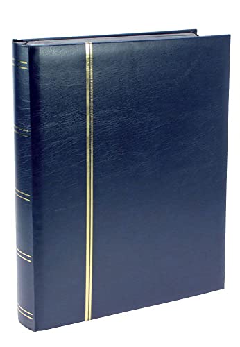 SAFE Briefmarken 150 Album Francobolli Blu 64 Pagine Bianche