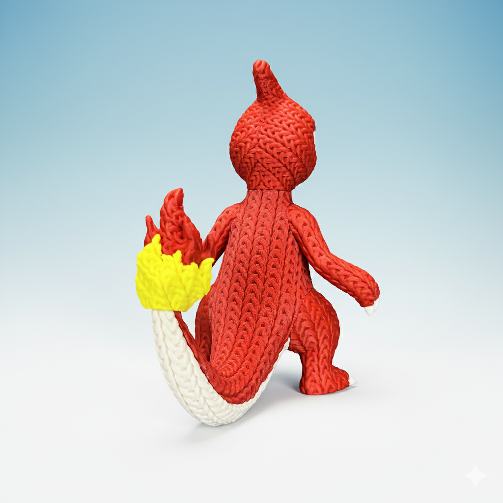 L'Atelier di Zelda Stampe Incantate Charmeleon statuina Small