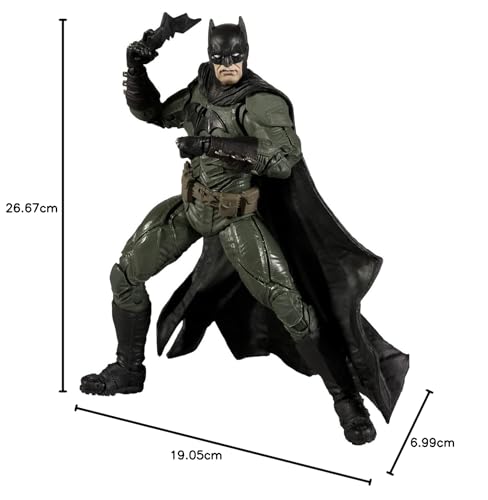 McFarlane DC Direct Batman action figure 17,8 cm con fumetto