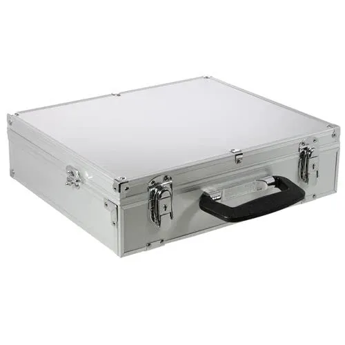 Safe 208 SP valigetta portamonete alluminio 4 anelli 20 fogli