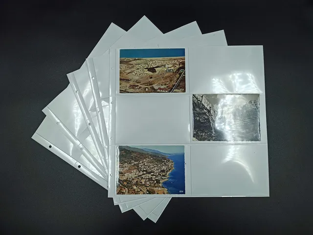 Safe Postkarten 5 Pagine per 60 Cartoline Orizzontali 6010