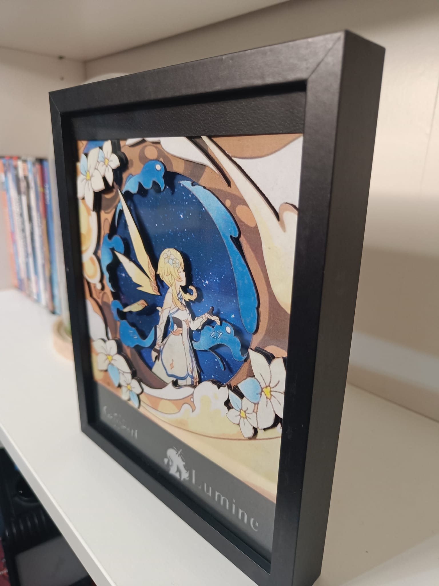 L'Atelier di Zelda Mondi di Luce Genshin Lumine lightbox LED numerata