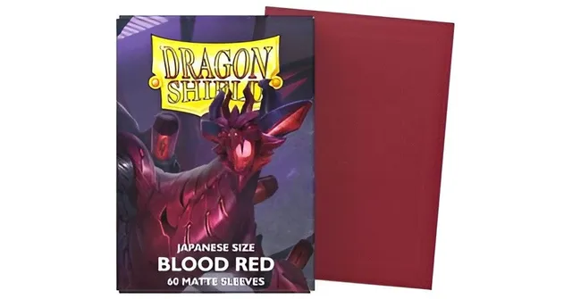 Dragon Shield Juusouken bustine small blood red 60 pz