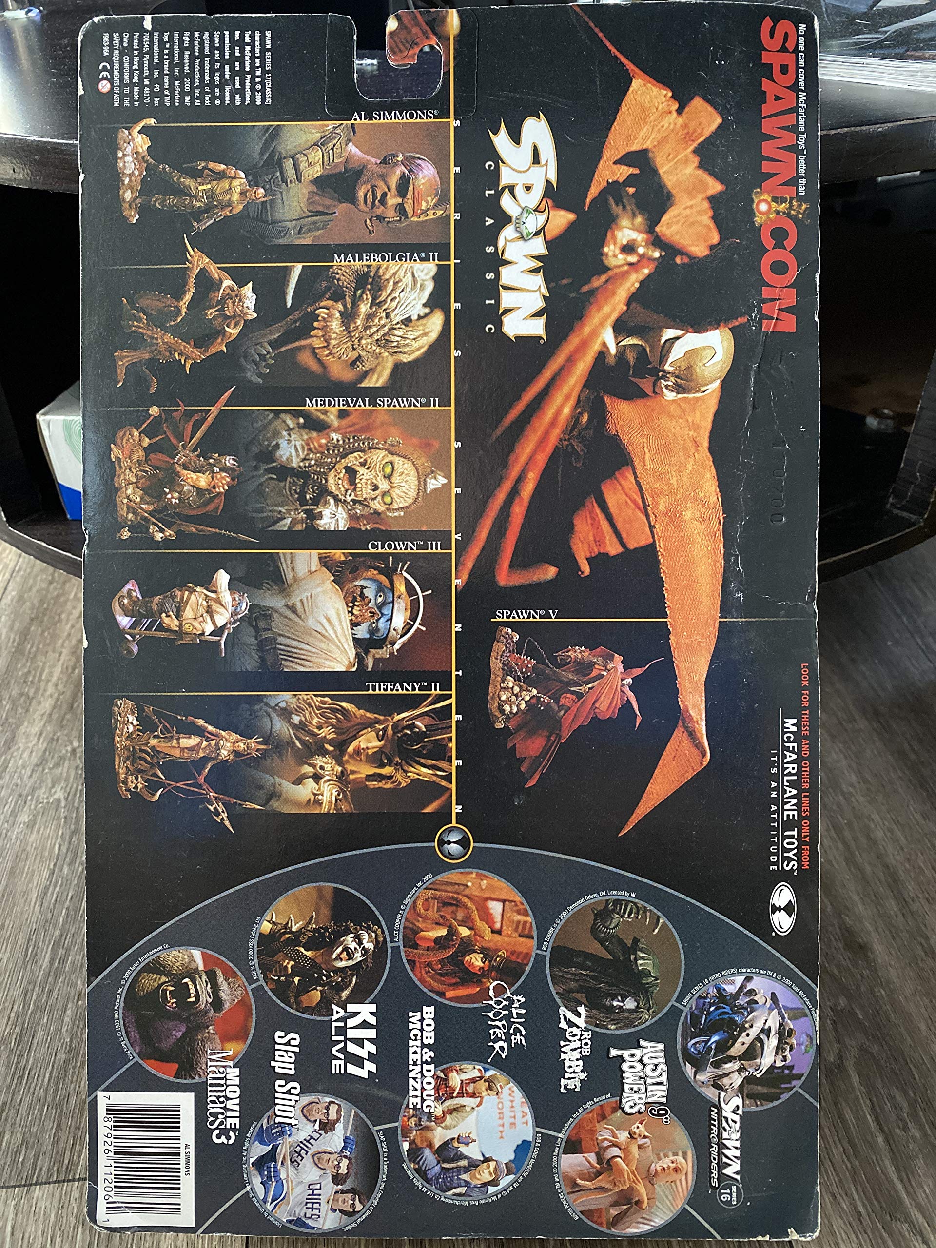 McFarlane Spawn Al Simmons Serie 17 Action Figure Bloody