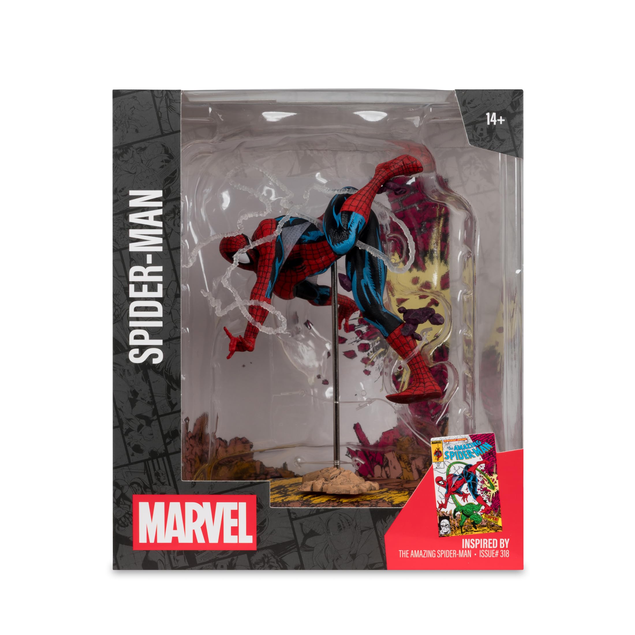McFarlane Marvel Statua Spider-Man Amazing Spider-Man 318 1/10
