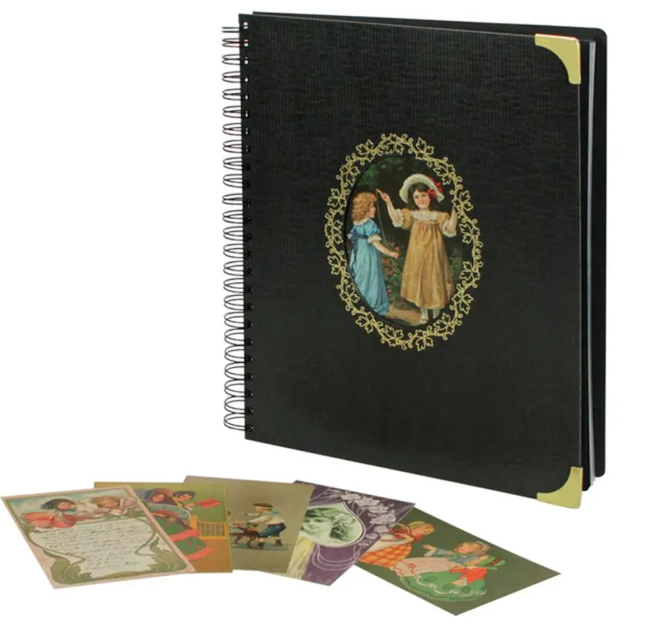 Safe Album Retro cartoline 10x15 80 carte con stampe