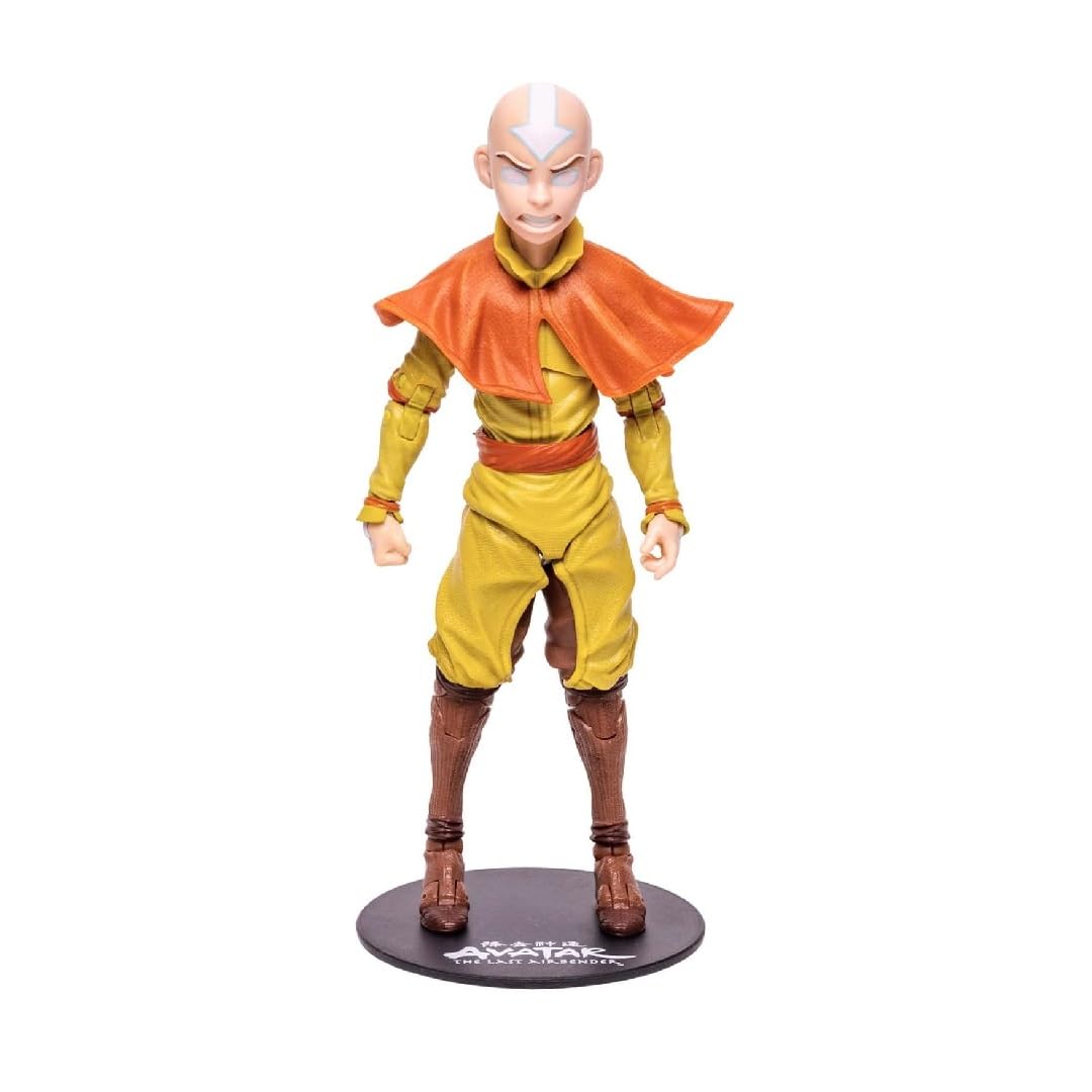McFarlane Avatar Aang Gold Label Action Figure Stato Avatar 7"