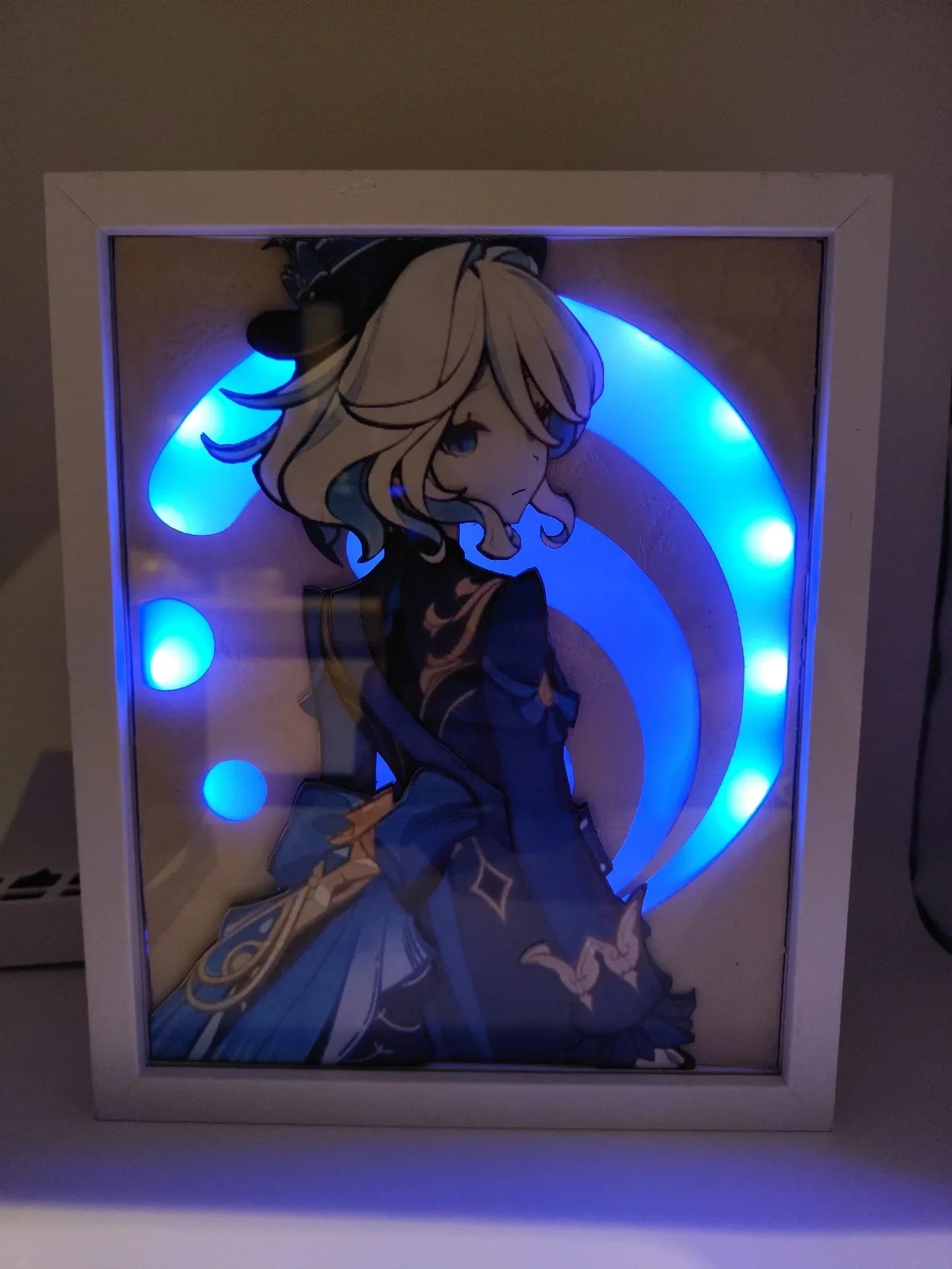 L'Atelier di Zelda Mondi di Luce Furina Limited Edition lightbox resina