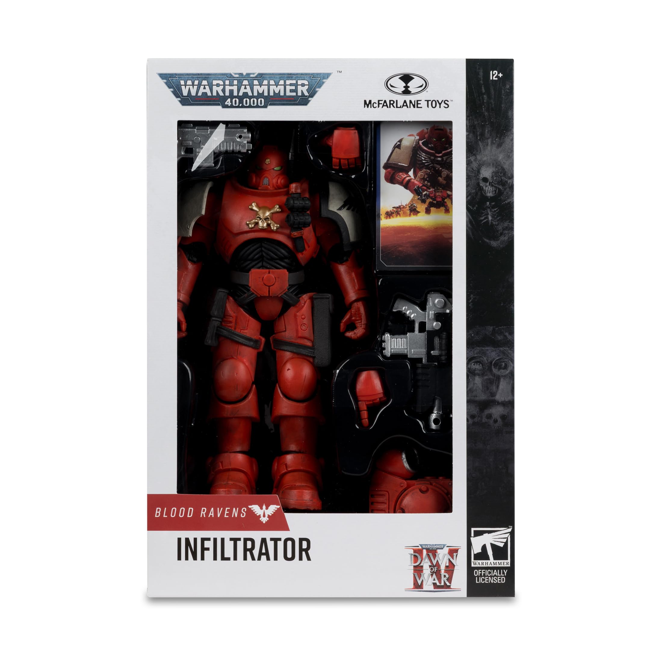 McFarlane Warhammer 40.000 Infiltrator Blood Ravens action figure 20cm