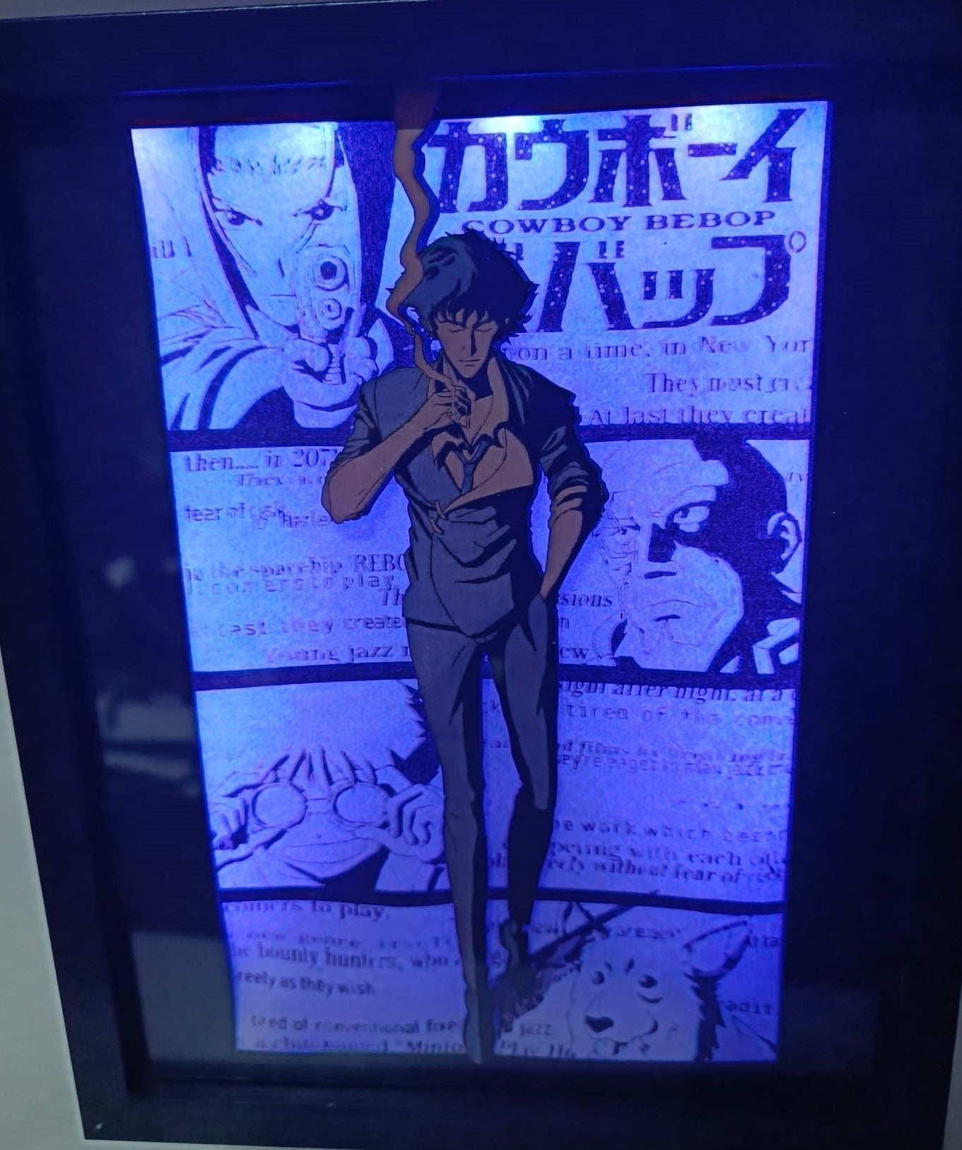 L'Atelier di Zelda Mondi di Luce Spike Spiegel lightbox