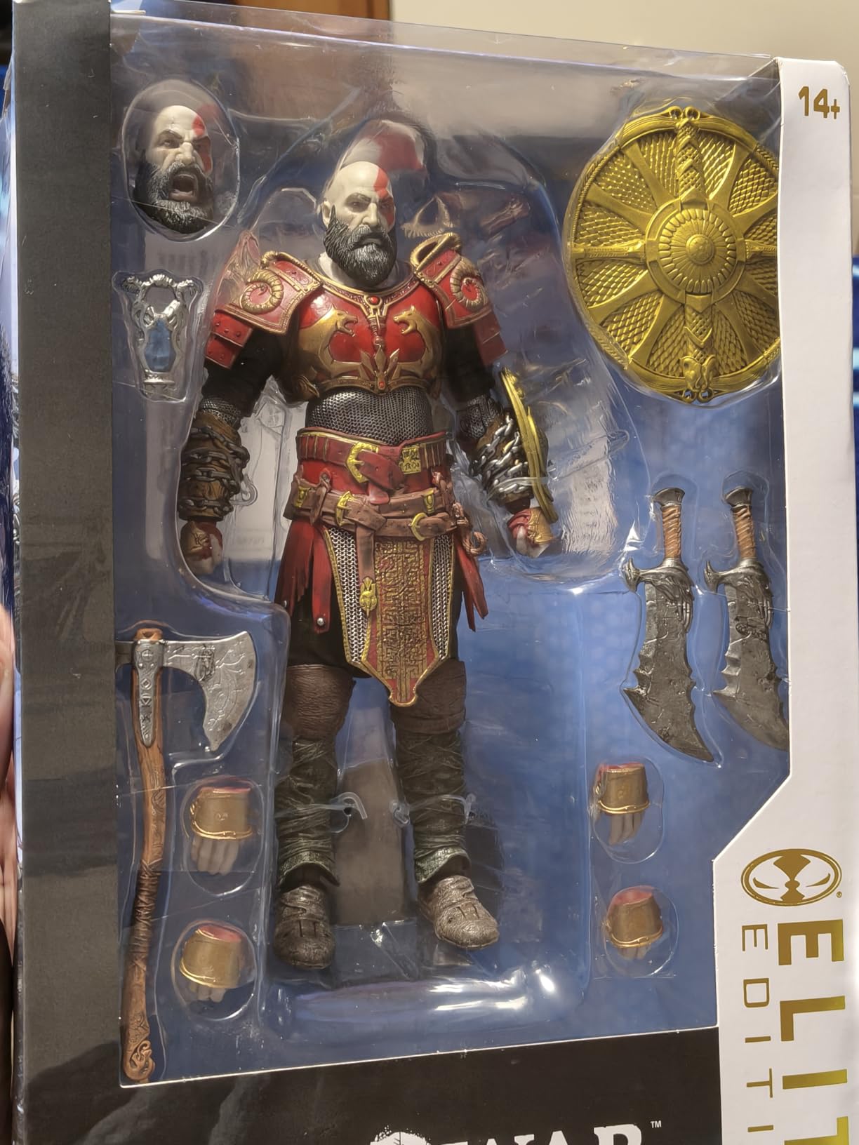 McFarlane Kratos Ares Armor action figure 18 cm Elite