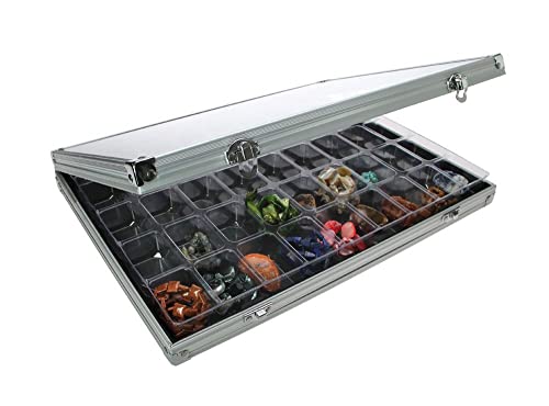SAFE 5377 Vetrina Alluminio 45 Scomparti 395x300 mm