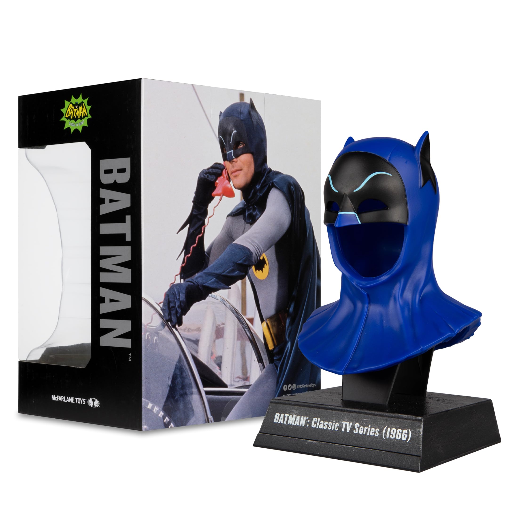McFarlane DC Direct Batman 1966 cowl replica 1:3