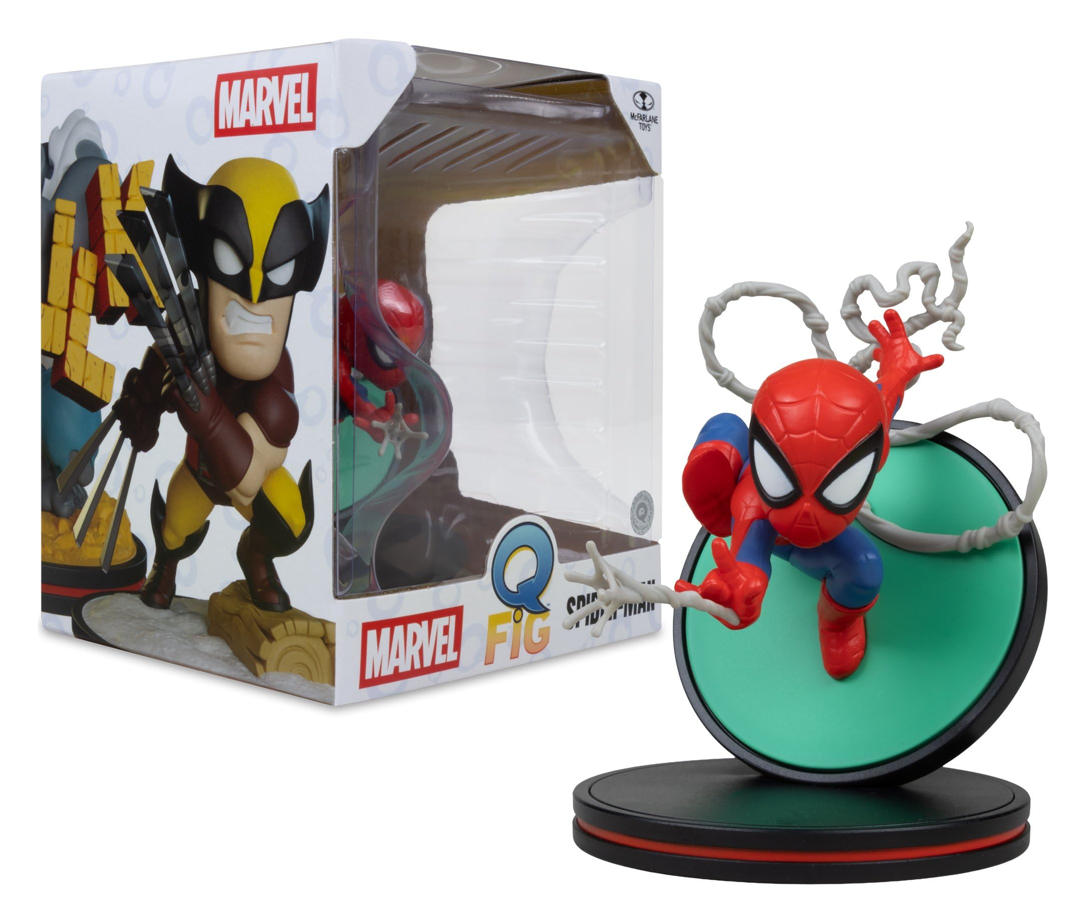 McFarlane Q-Fig Marvel minifigure assortimento 10 pezzi