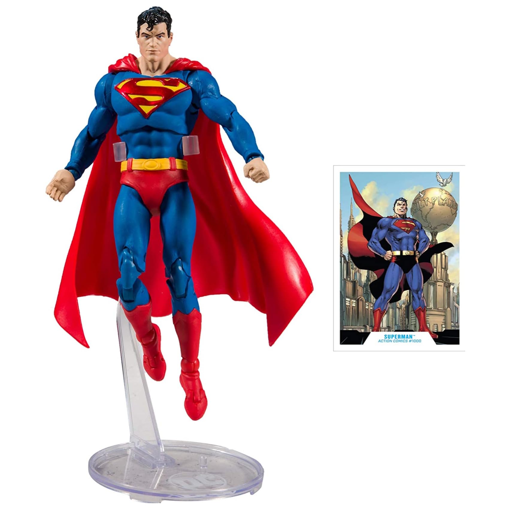 McFarlane DC Multiverse Superman Rebirth Action Figure 7" Base