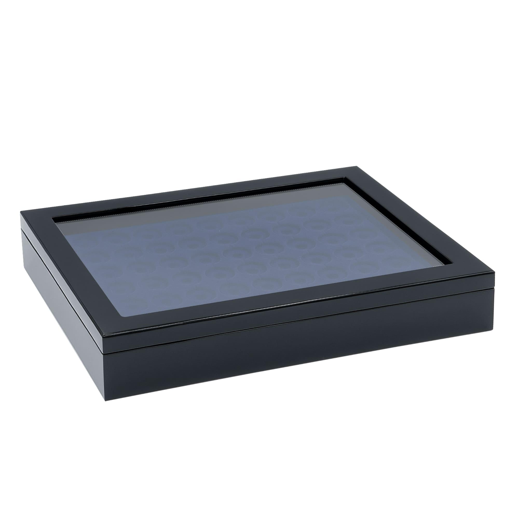 Safe Vitrinen 5925 vetrina capsule 60 posti legno nero 375x260 mm
