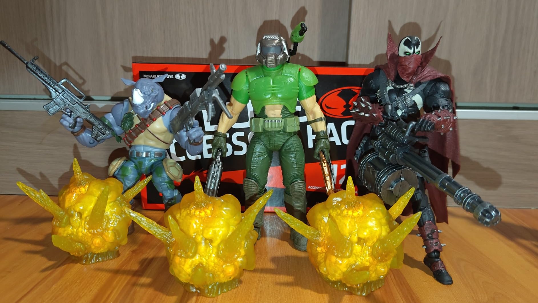 McFarlane Mortal Kombat Commando Spawn action figure Lord Covenant