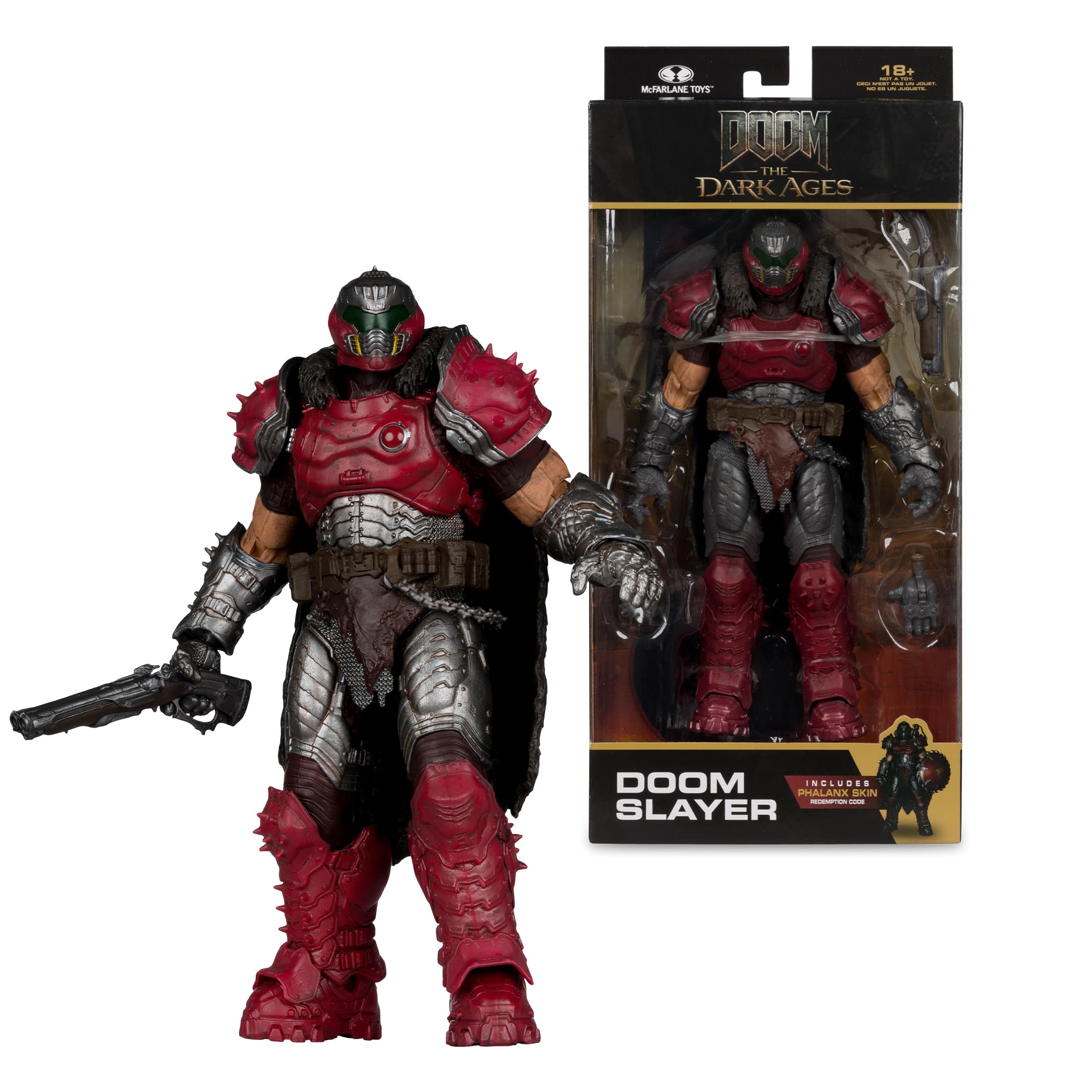 McFarlane Doom Slayer Dark Ages action figure 7" Phalanx