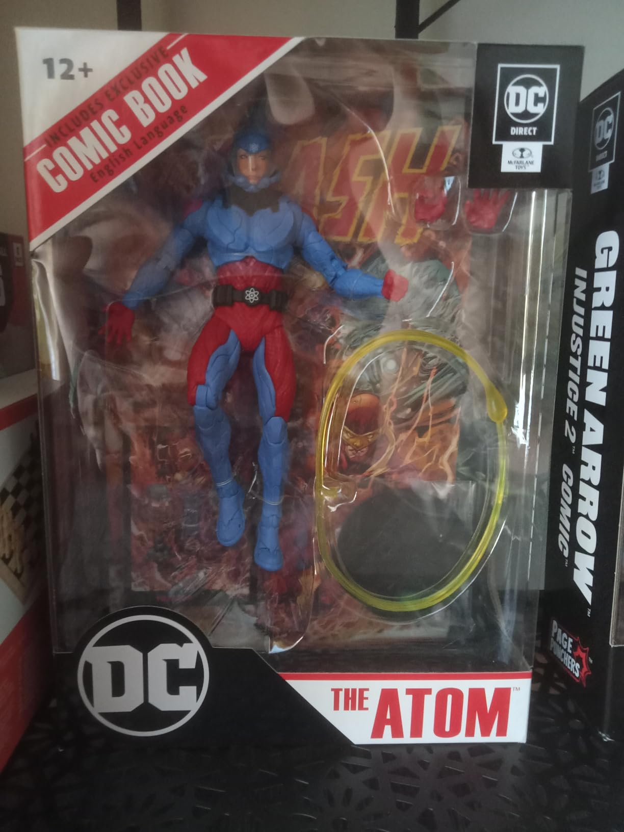 McFarlane Page Punchers Atom Ryan Choi action figure 7" fumetto