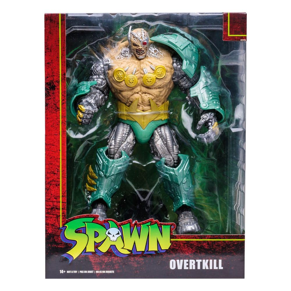 McFarlane Spawn Overtkill mega figure 30 cm da collezione
