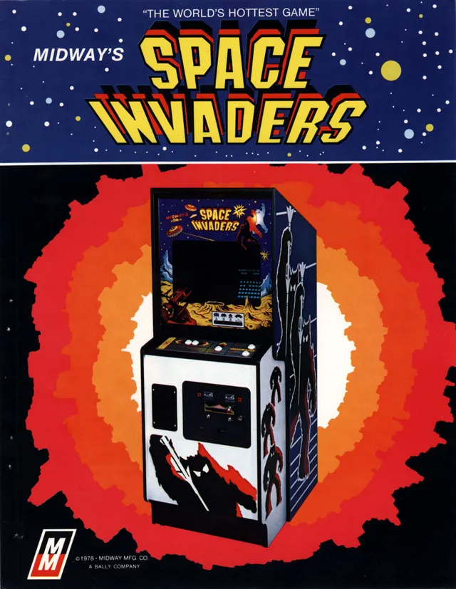 Arcade Story Arcade Space Invaders cabinato arcade 1978