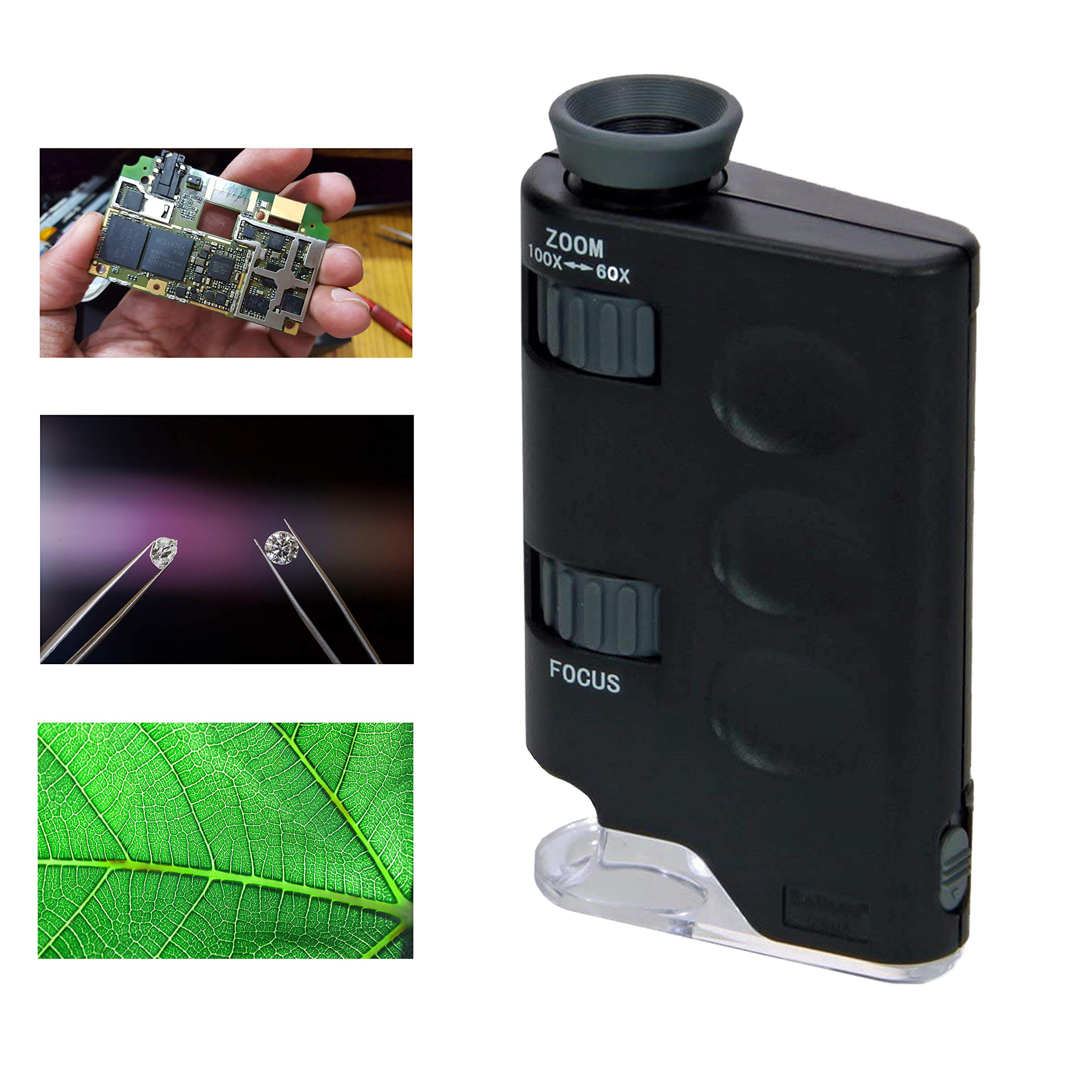 Safe 1047 microscopio digitale 60-100x LED