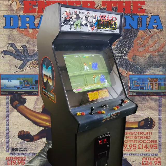 Arcade Story Arcade Bad Dudes Cabinato Arcade Data East 1988