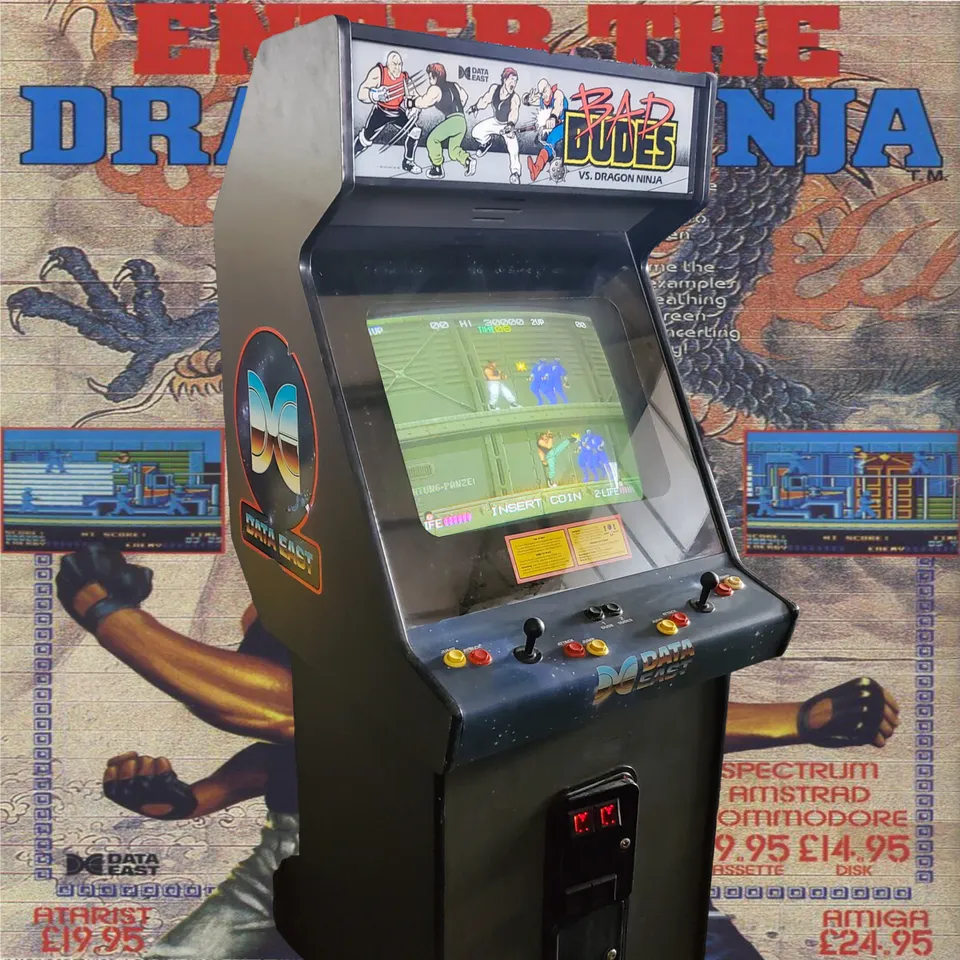 Arcade Story Arcade Bad Dudes Cabinato Arcade Data East 1988