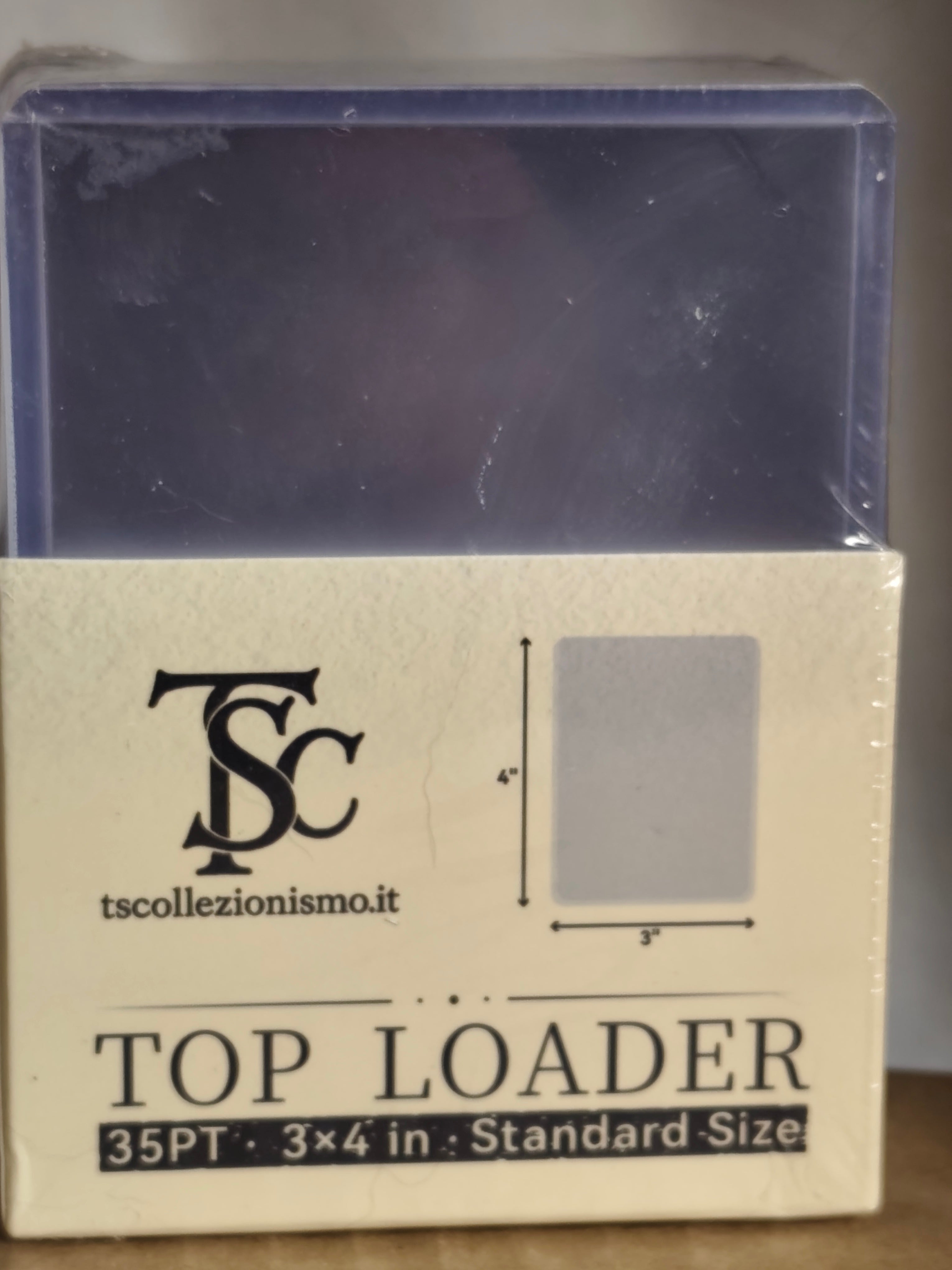 TS Collezionismo Bustine Toploader rigidi premium pack 25