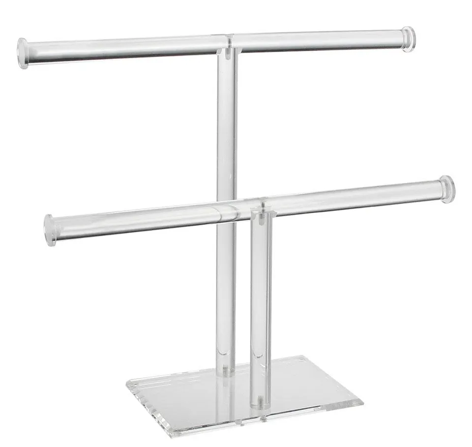 SAFE Präsentationsständer Espositore Gioielli Acrilico 30x26,5cm 2 Livelli