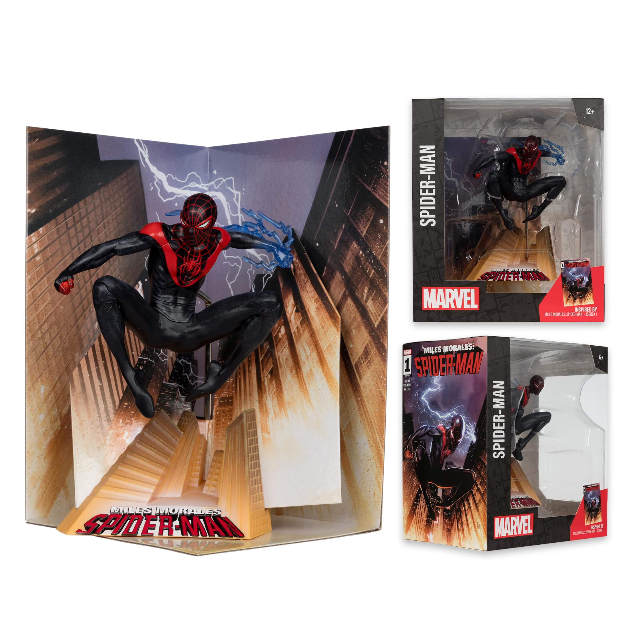 McFarlane Marvel Spider-Man Miles Morales 1:10 scena