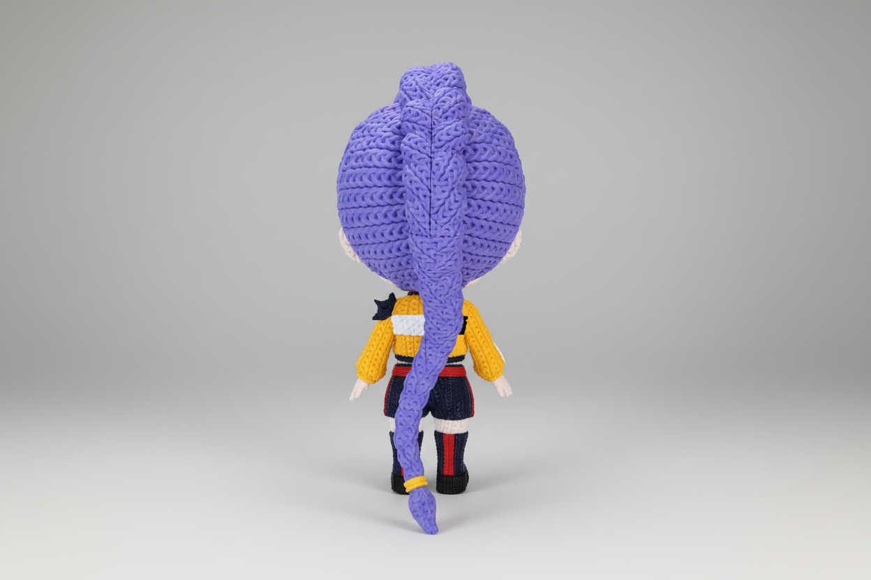 L'Atelier di Zelda Stampe Incantate Rumi crochet statua PLA Small idol