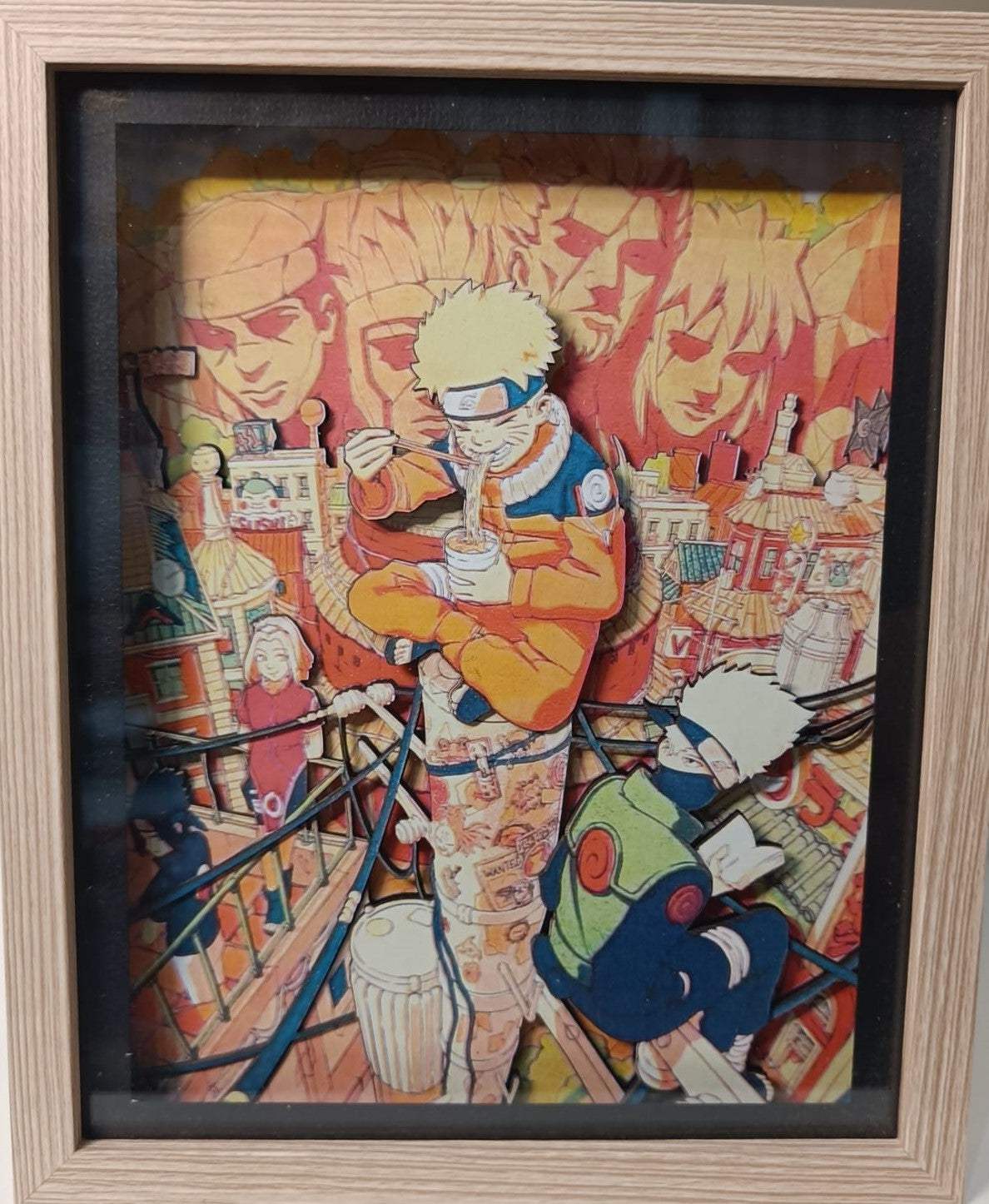 L'Atelier di Zelda Mondi di Luce Naruto Uzumaki lightbox Hokage