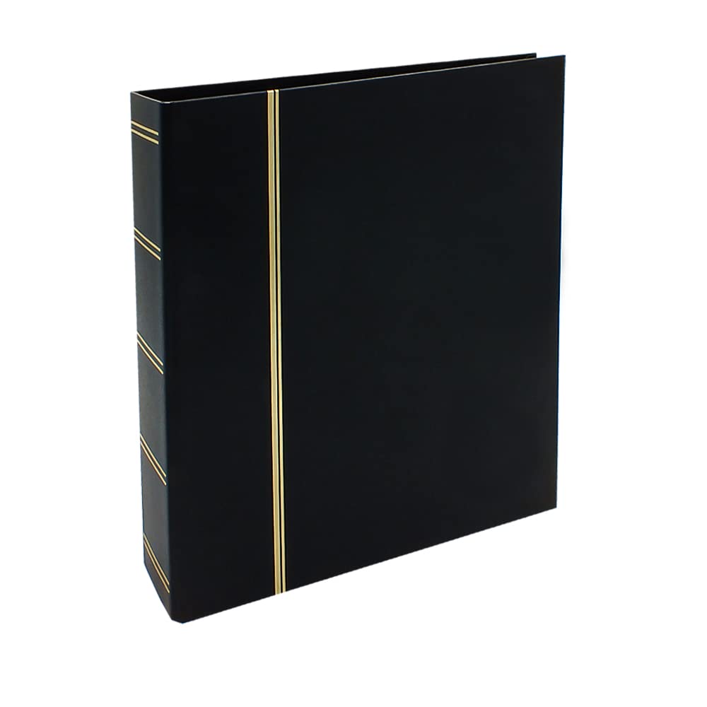 SAFE 116 album francobolli similpelle nero 4 anelli