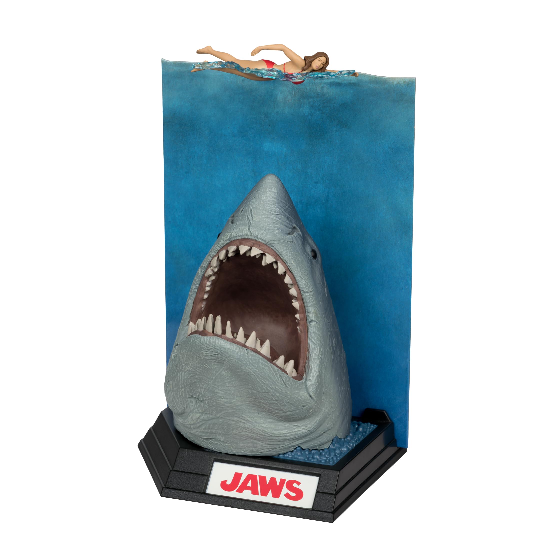 McFarlane Movie Maniacs Jaws 50° figure 15,2 cm