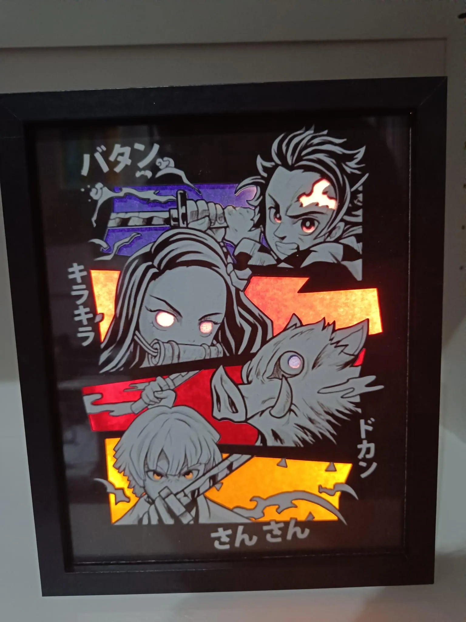 L'Atelier di Zelda Mondi di Luce Demon Slayer Lightbox anime