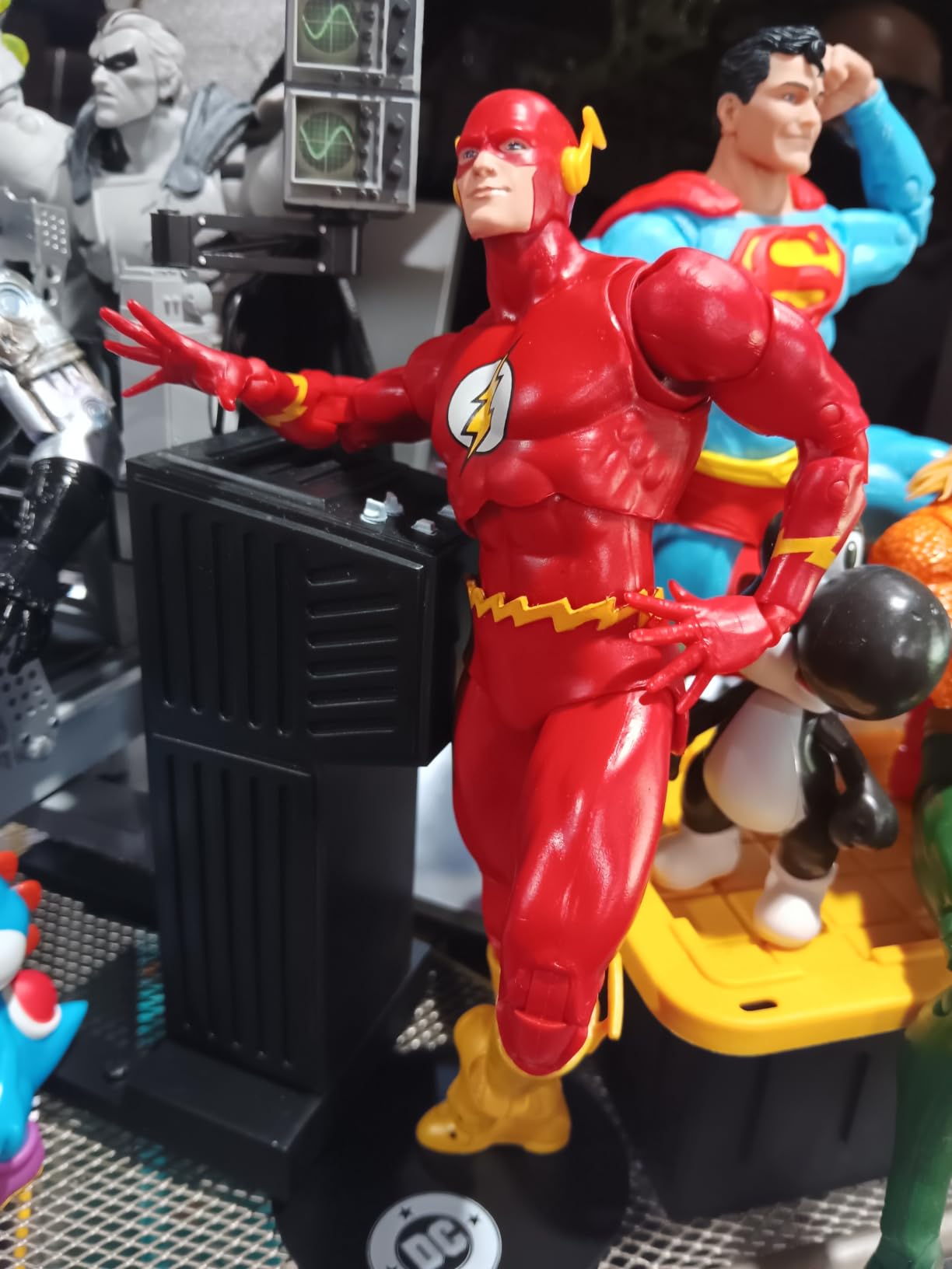 McFarlane Page Punchers Flash Barry Allen action figure 17,8 cm fumetto