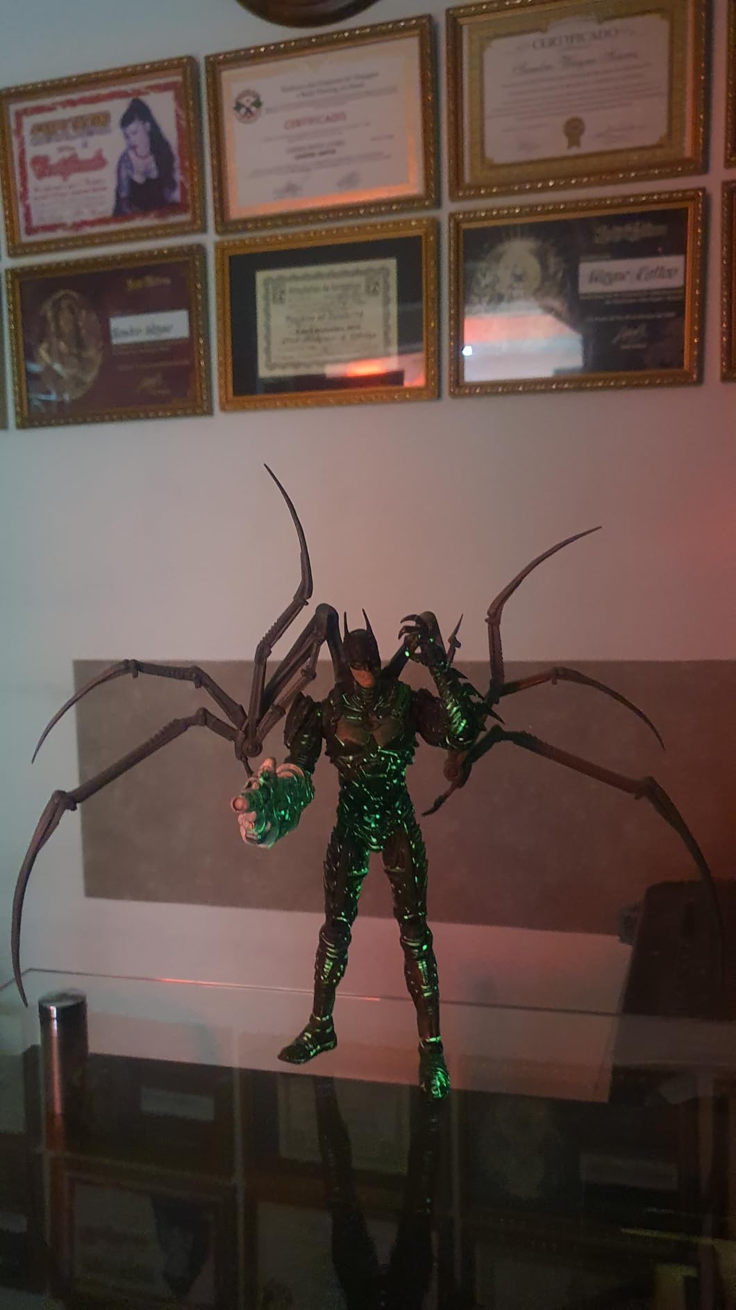 McFarlane DC Multiverse Batman Futures End GITD action figure Gold Label
