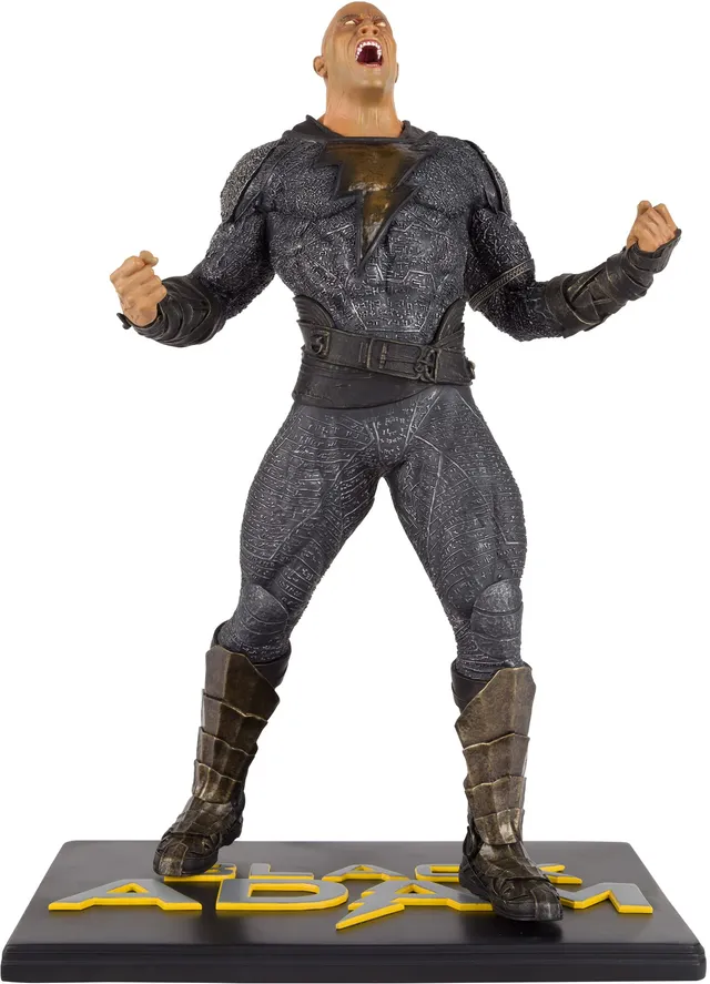McFarlane DC Direct Black Adam statua resina film